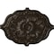 Ekena Millwork Pesaro Ceiling Medallion, Hand-Painted Stone Hearth, 36"W x 26"H x 1 1/2"P CM36X26PESHF - alternate 1